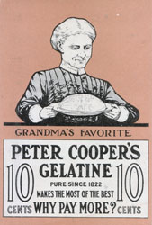 Peter cooper Gelatine