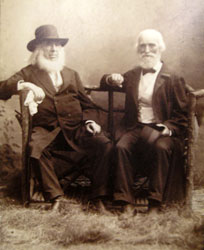 Peter Cooper and Cyrus Field